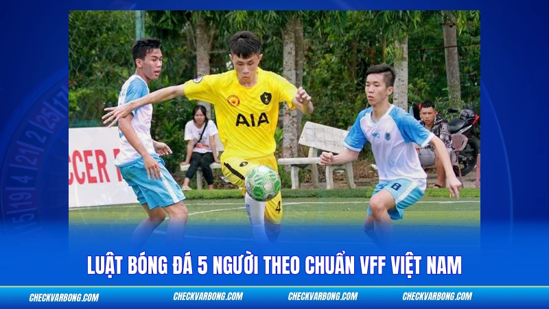 Luật bóng đá 5 người theo chuẩn VFF Việt Nam