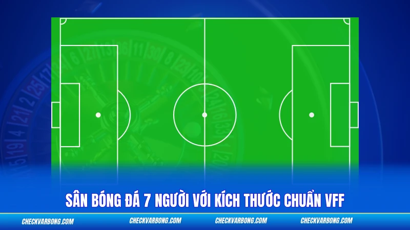 Kích Thước Sân Bóng Đá 7 Người - Thông Số Chuẩn VFF 1 Sân bóng đá 7 người với kích thước chuẩn VFF