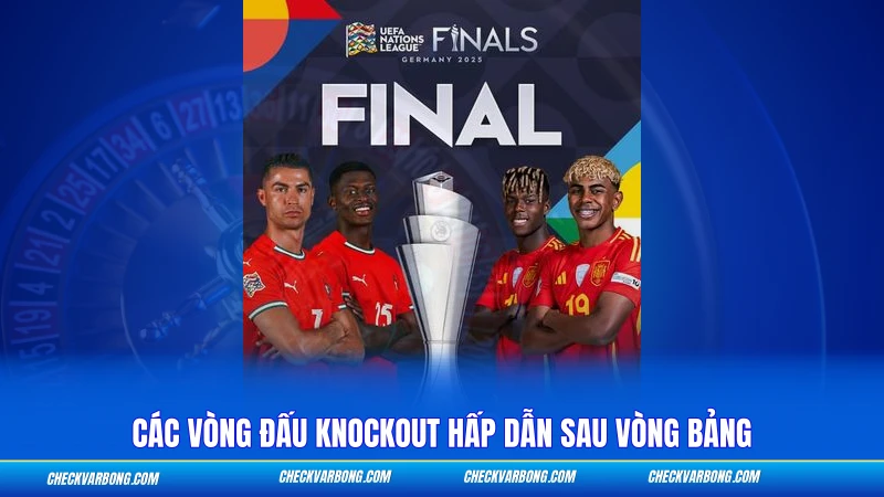 Thể Thức UEFA Nations League - Cấu Trúc 4 Hạng Đấu 2 Các vòng đấu knockout hấp dẫn sau vòng bảng