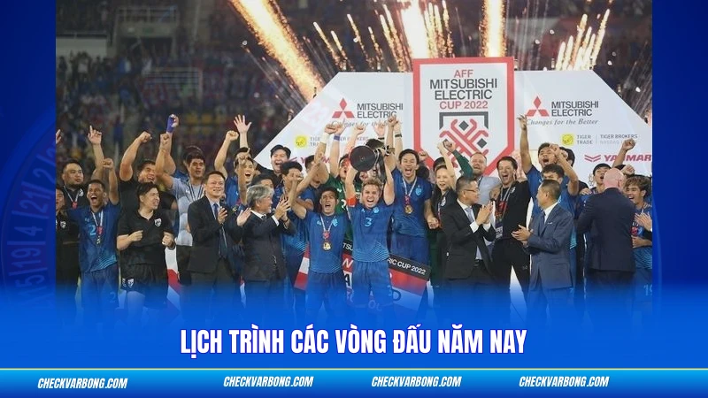 Lịch trình các vòng đấu năm nay