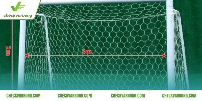 Thông số khung thành sân 5 người chuẩn quốc tế